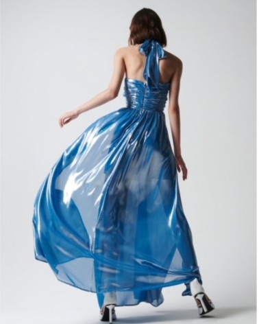 Aniye By Abito Donna 185804 Long Dress Kaly Ocean