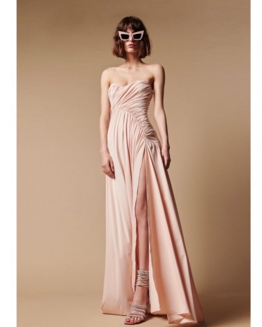 Aniye By Abito Donna 185827 Amy Long Dress Skin