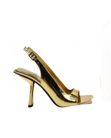 Jeffrey Campbell Sandalo Donna SURREALIST Gold Patent