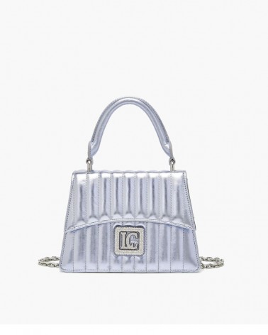 La Carrie Bag 131M-KS-900-SYN Night Mini Handbag Synthetic Silver