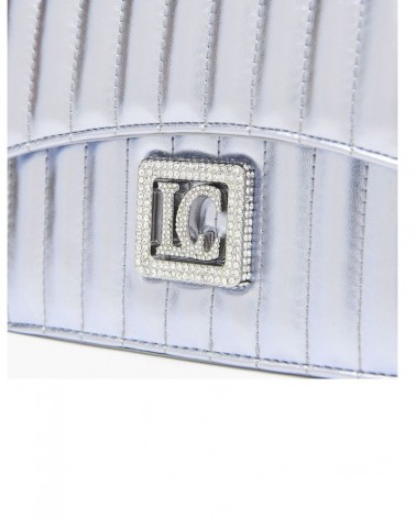 La Carrie Bag 131M-KS-900-SYN Night Mini Handbag Synthetic Silver
