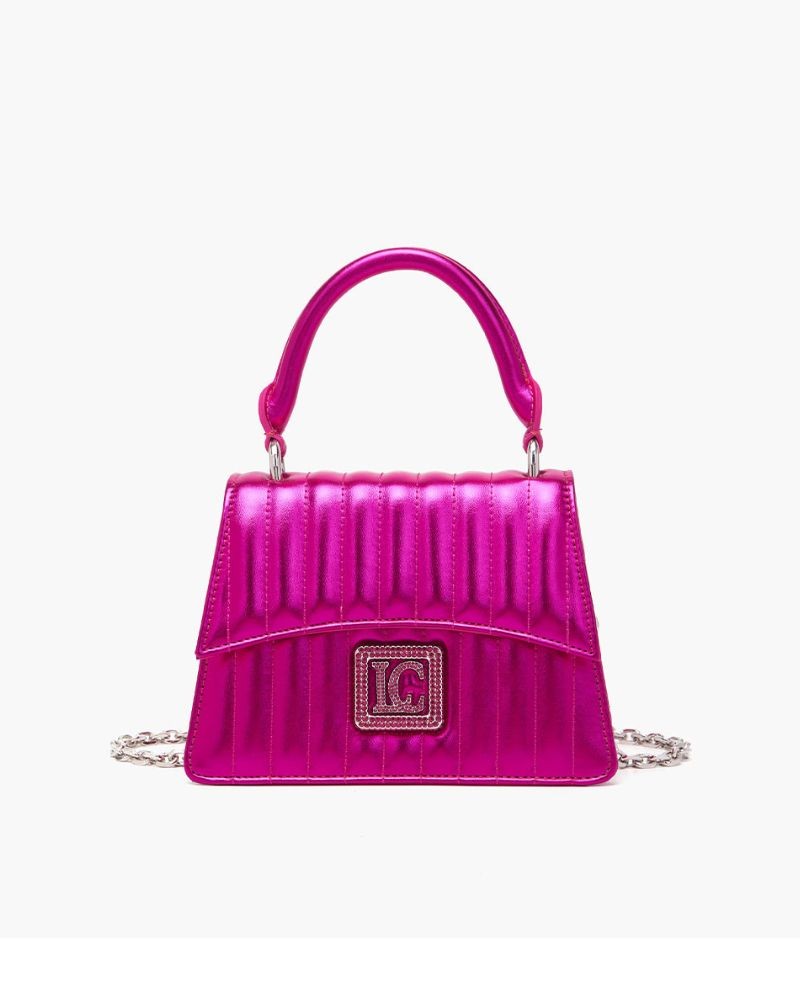 La Carrie Bag 131M-KS-900-SYN Night Mini Handbag Synthetic Fuchsia