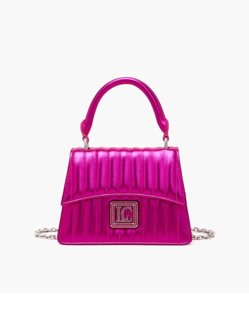 La Carrie Bag 131M-KS-900-SYN Night Mini Handbag Synthetic Fuchsia