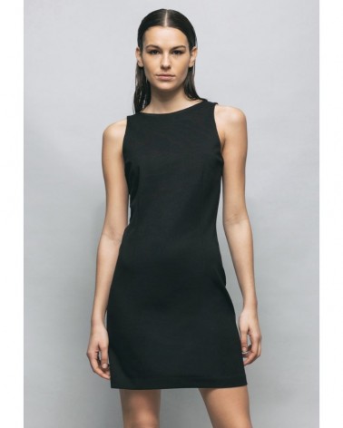 Gaelle Paris Abito Donna GBDM17438 in punto Milano con applicazione gioiello Nero