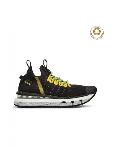 Barracuda Sneaker Donna BD1255B Nero/Oro Glitter