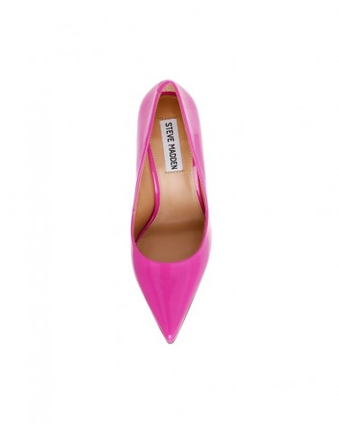 Steve Madden Scarpa Donna Klassy Magenta Patent